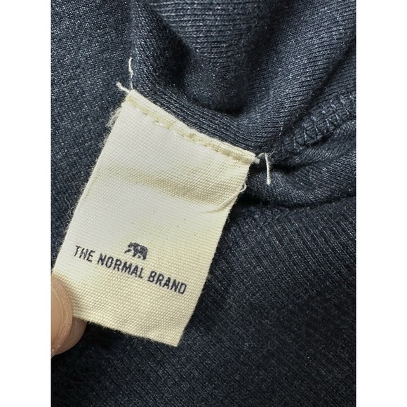 The Normal Brand Mens Large Puremeso Weekend Quarter Zip Lightweight Sweatshirt - Picture 7 of 10